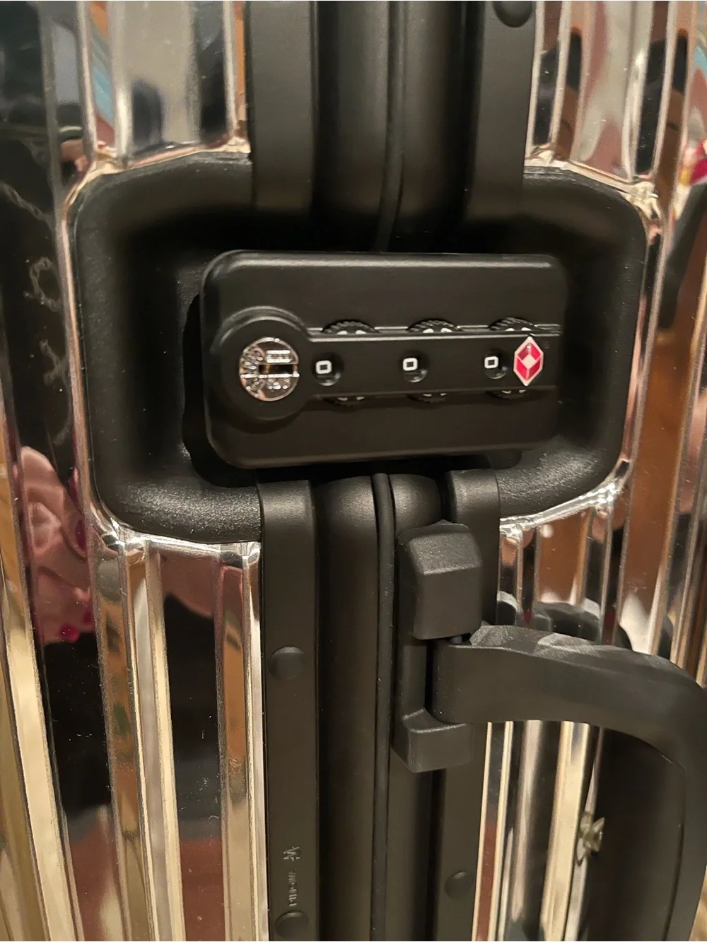 Rimowa x Moncler “Reflection” Silver Mirror Aluminum Cabin Suitcase